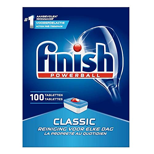 Preisvergleich Produktbild 4 x Finish Powerball Dishwasher Tablets - Classic - 100 Stück