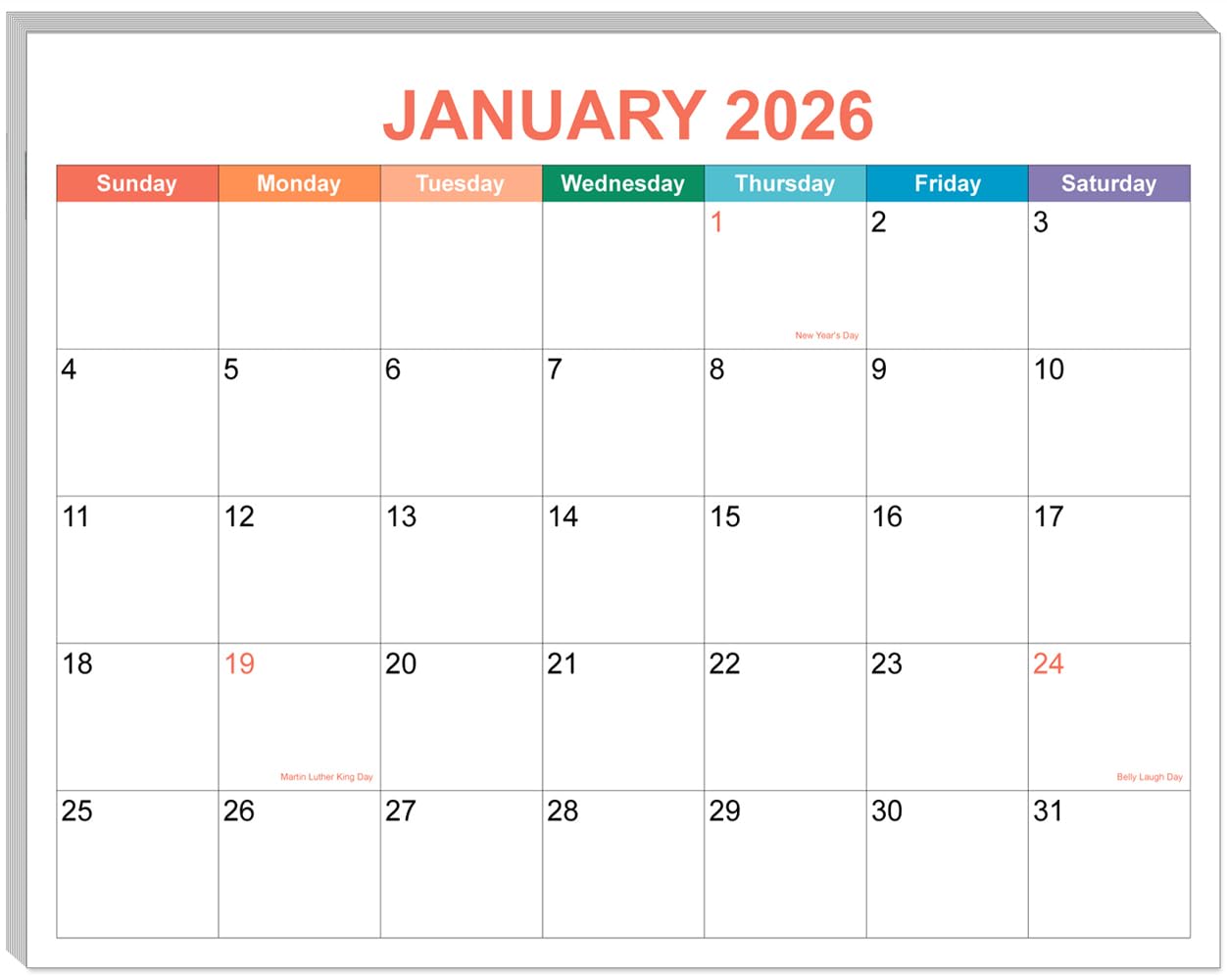2026-2027 Magnetic Fridge Calendar - July 2026 Until June 2027 - The Perfect Monthly Refrigerator Calendar With Minimal Designs for Organizing, 8.5" x 11", Colorful