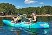 Perception Kayaks Perception Tribe 13.5 Sit on Top Tandem Kayak for All-Around Fun Large Rear Storage with Tie Downs, 13' 5