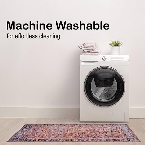Adiva-Rugs-Machine-Washable-5x7-Area-Rug-with-Non-Slip-Backing-for-Living-Room-Bedroom-Bathroom-Kitchen-Printed-Vintage-Home-Decor-Floor-Decoration-Carpet-Mat-Terra-5-x-7