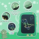 ORSEN Toys for 3 4 5 6 7 8 Year Old Boys Girls Gifts, LCD Writing Tablet 8.5inch Kids Toys Doodle Board, Dinosaur Drawing Pad for Kids 3 4 5 Year Old Boy Girl Birthday Gifts (Green) - Image 5