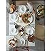Ikea OFTAST Kitchen & Dining, Tempered Opal Glass Classic Deep Dish Plates (20cm) Pack of 6pc
