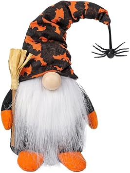 PRETYZOOM Halloween Gnome Doll Ornament Spider Pattern 1 X Doll