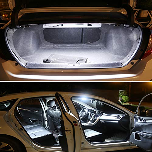 Toribio 31MM-SJ-6-5730-10 6000K Pure White Bright Interior Car Lights Error Free Canbus 3175 Festoon Dome Lights De3021 De3175 Led Bulbs thumb #5