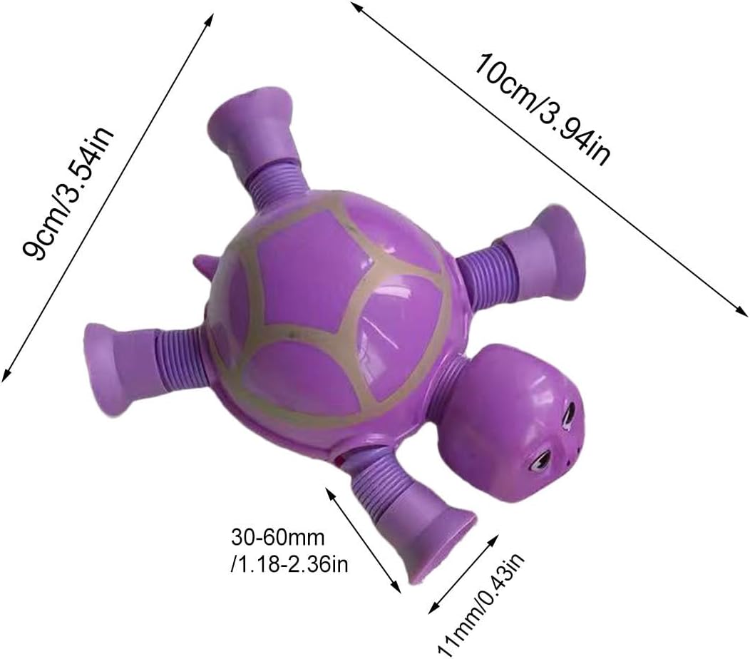 Fidget Toy, Versatile Fidget Toy Tube, 10x9x3cm, Suction Cup ‌Sensory Fídget Tóy, Easter Basket Stuffers, Dependable Sensory Experience, for Travel Home