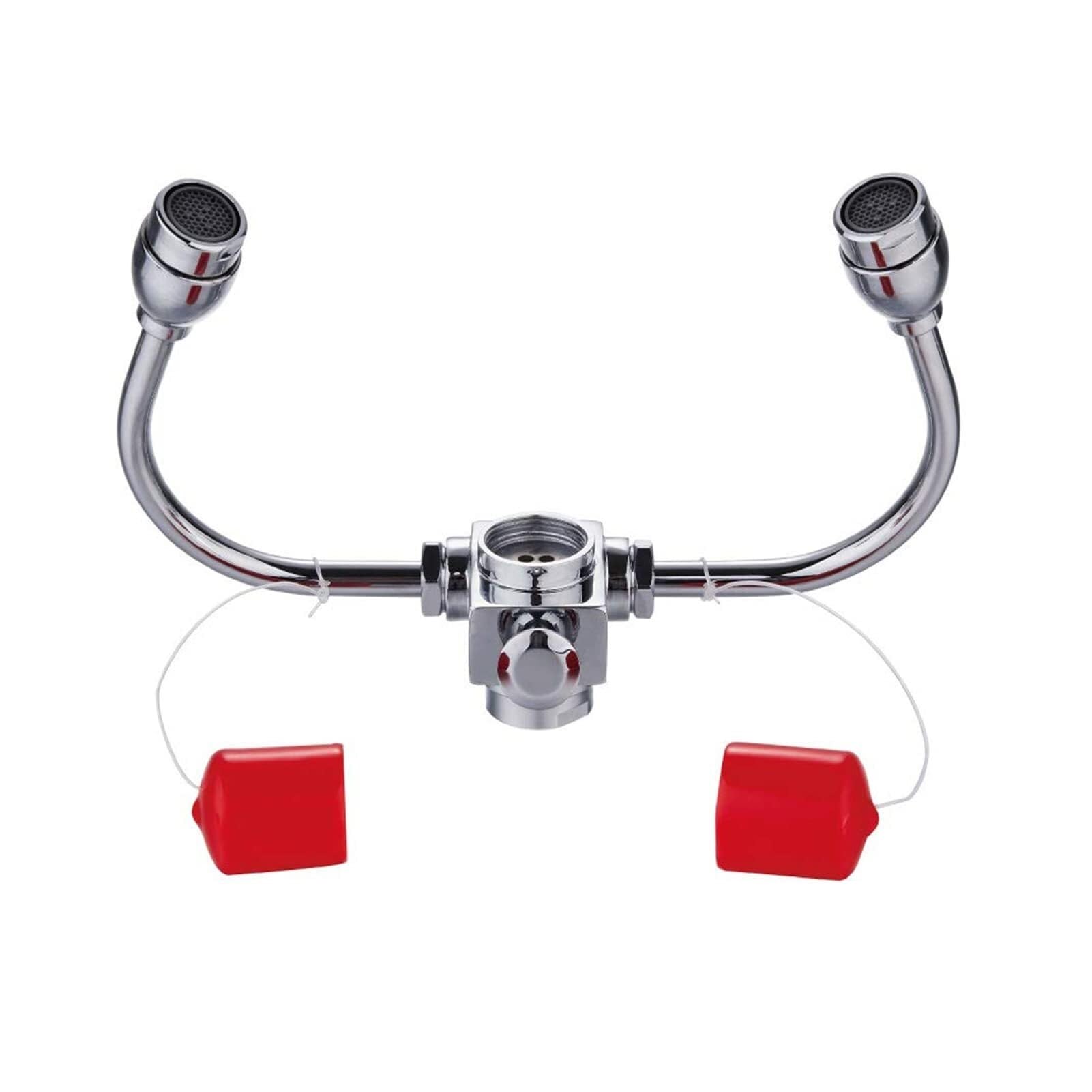 Lavaojos de emergencia conectado al lavabo, lavaojos montado en grifo, ducha lavaojos de flujo continuo for duchas de seguridad industriales y de laboratorio