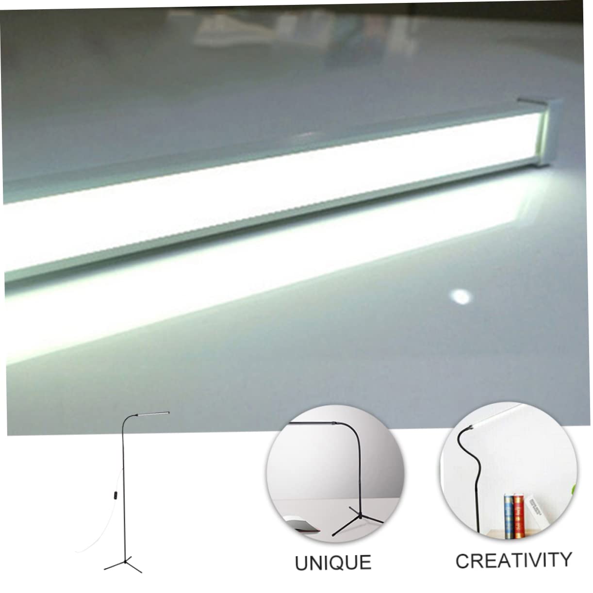 DOITOOL Lampada da Lettura da Scrivania LED con Clip, Dimmerabile, senza Sfarfallio e Luce Antiriflesso, in Alluminio e Ferro, Nera, per Studio e Lettura