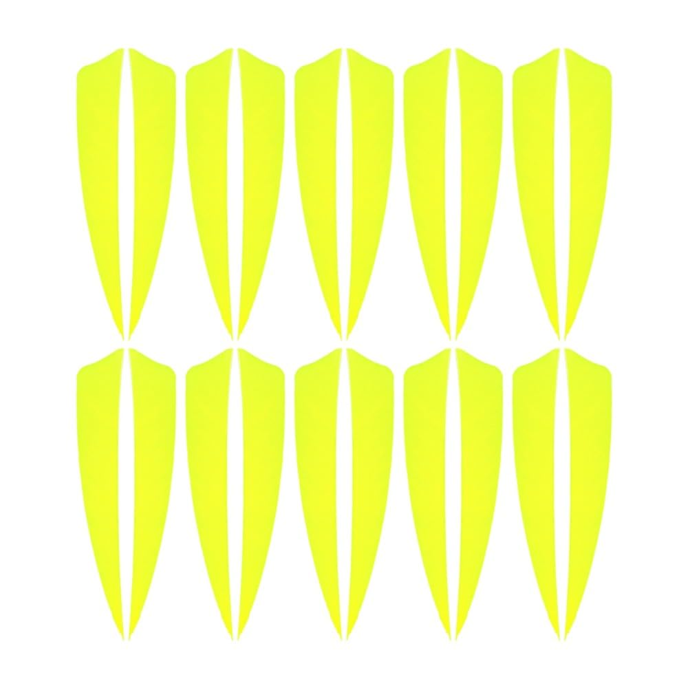DONGKER Plumas de flecha, 20 unidades de 4 pulgadas/10,2 cm plumas naturales para flechas, flecha, arco de tiro con arco, accesorios de flecha, alas derechas, plumas de pavo — view 17