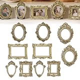 miniatur uhr antik Saisonale Eleganz Steigerung: Diese Miniaturfotorahmen mit vergoldeten Highlights bereichern festliche Umgebungen durch eine gelungene Verbindung von Funktionalität und Stil. Perfekt zum Dekorieren von Tischen oder Weihnachtsbäumen, verstärken sie auf natürliche Weise die besondere Stimmung der Jahreszeit.