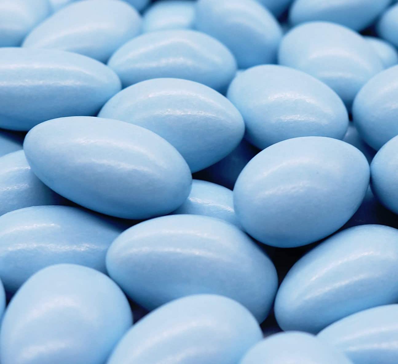 SweetGlob Jordan Almonds Party Colors Hard Candy (5 Pound, Assorted Pastel Colors)