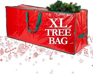 DSL Christmas Tree Storage Bag with Handles  Easy to Store Christmas Tree Bag, Fits Up to 8ft Tall Trees