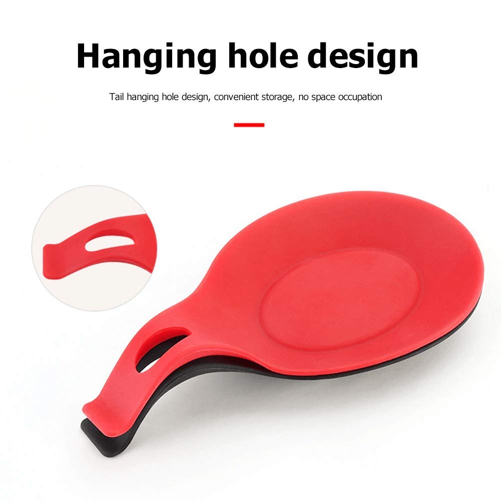 Silicone Spoon Holders - Keep Kitchen Organized -7