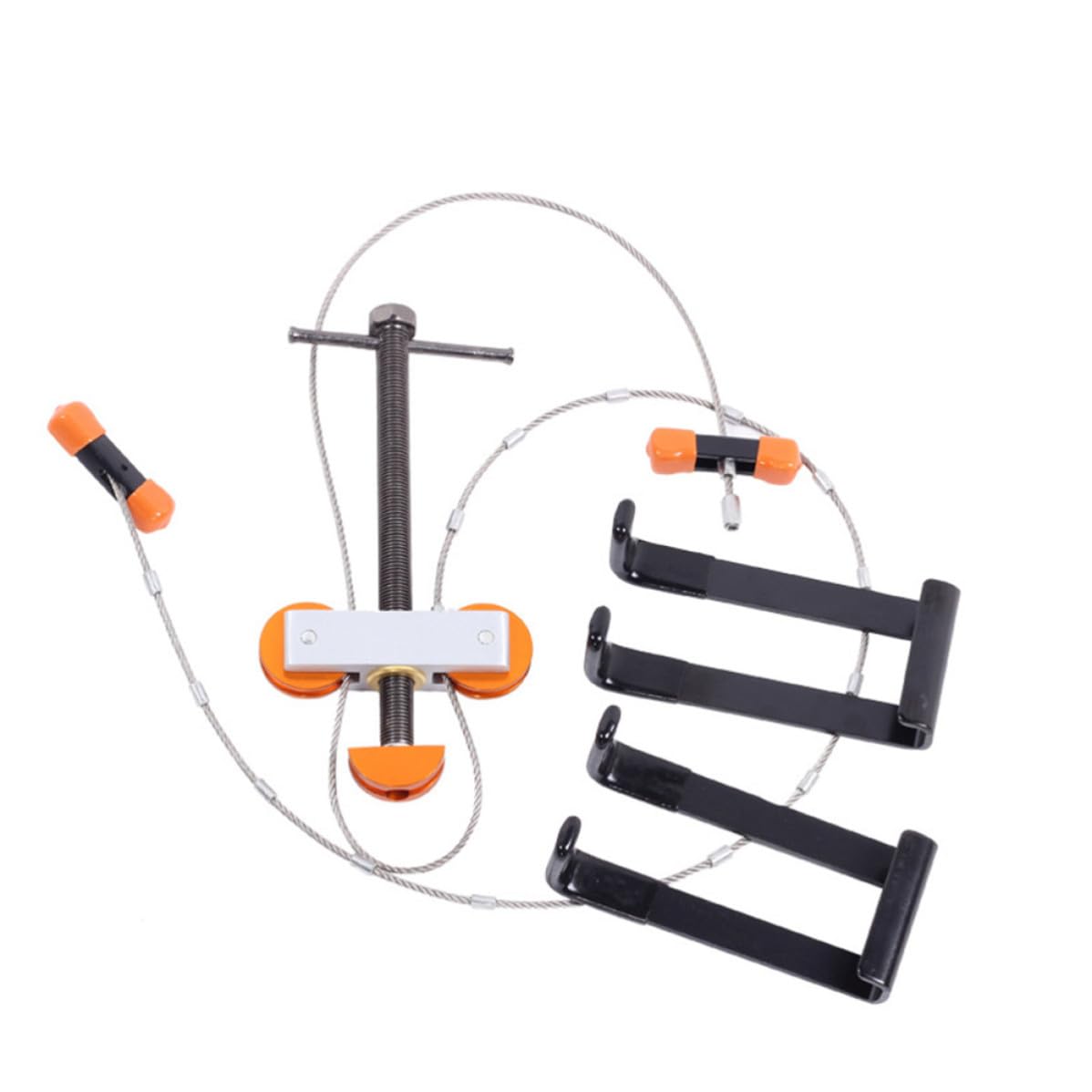 BESTonZON Apri Arco a Carrucola per Arco Dritto, Acciaio Inox Alluminio