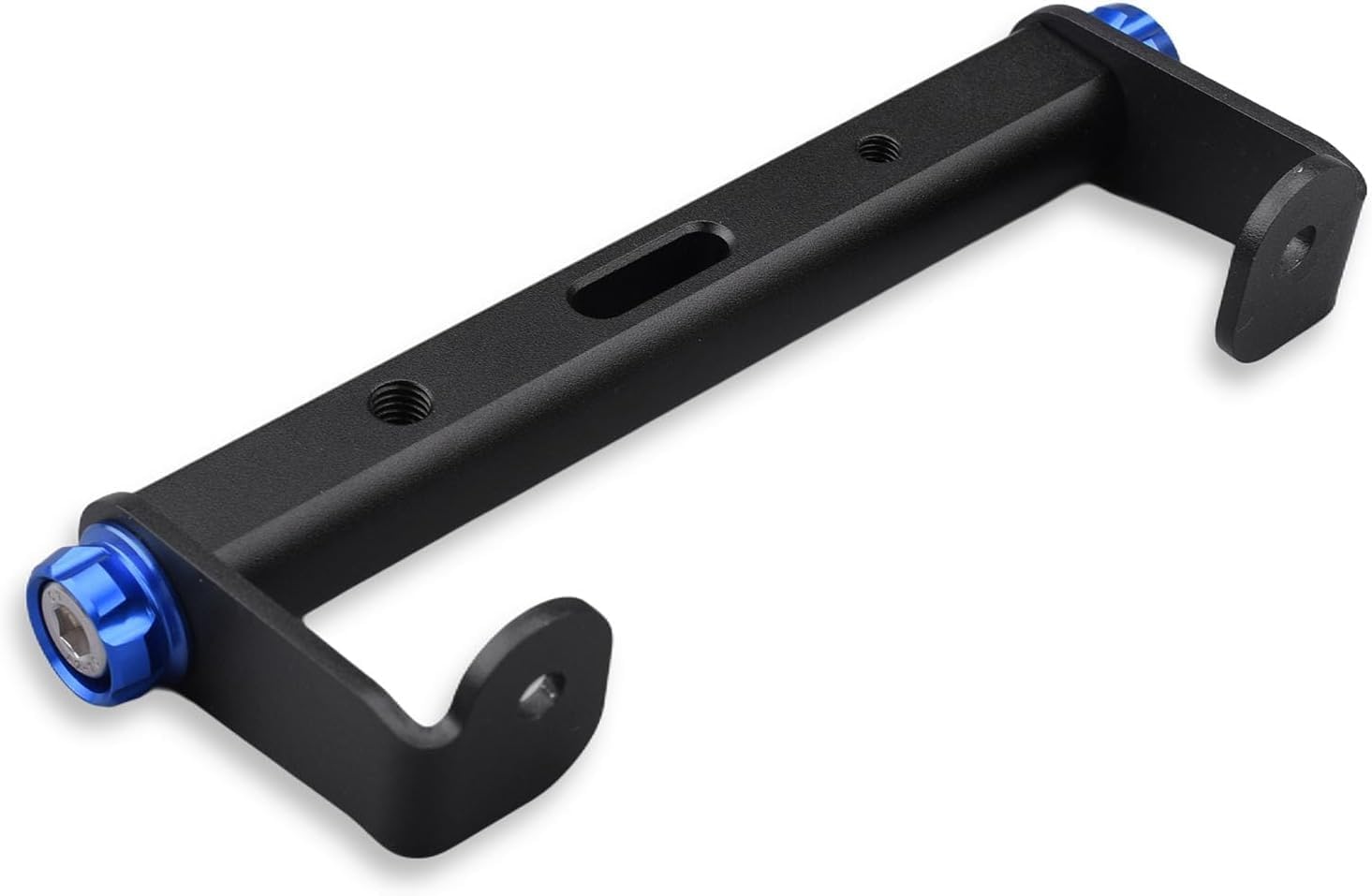 Motorcycle GPS Navigation Handlebar Mount Bracket, Compatible with Yamaha YZF-R7 2022-2025 (Blue)