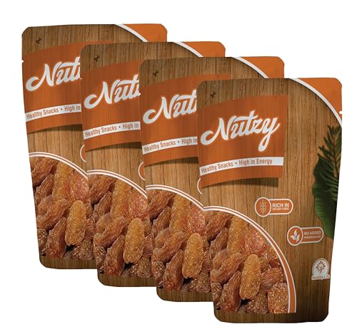 Image of Nutzy Premium Raisins (Golden Raisins / Munakka, 1000g)
