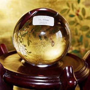 Amazon | theory xyz 天然水晶 無垢 丸玉 甲府研磨 水晶玉 天然 76.80