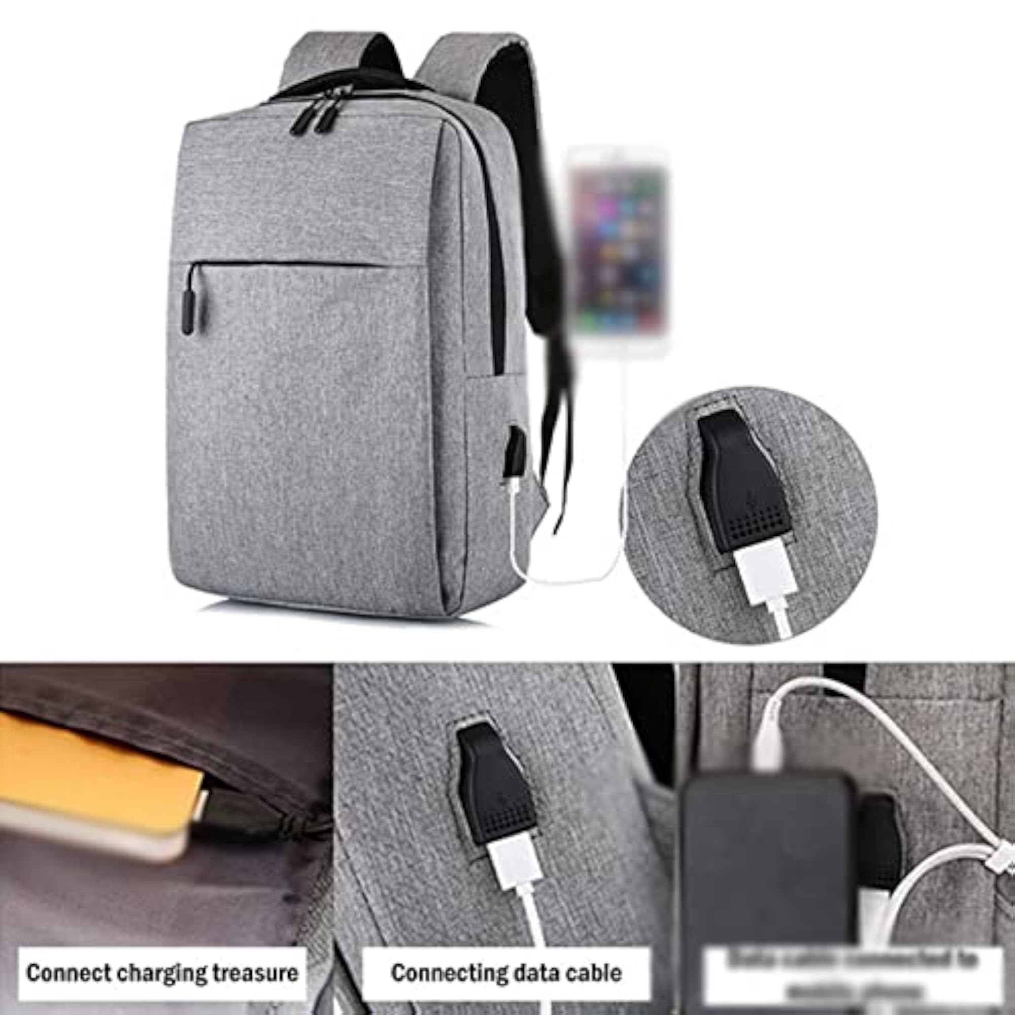 Men's 15.6 Inch Laptop Anti-Theft Backpack