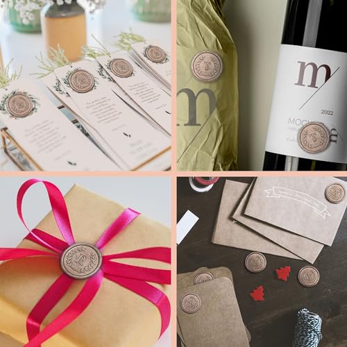 Autocollants de cire mariage lettre H pour vos invitations de fêtes