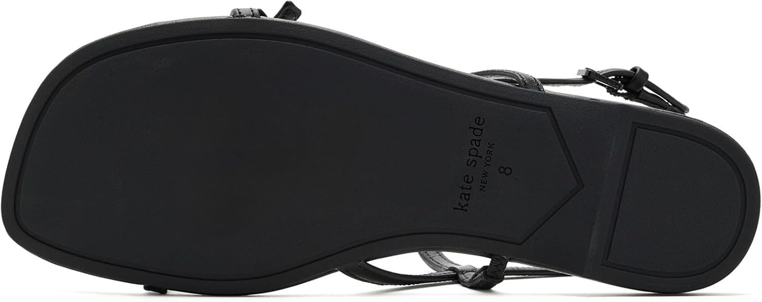 kate spade new york Women's Loop Smooth Leather Flat Sandal