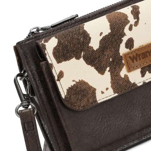 Image of Wrangler Crossbody Wallet for Women RFID Clutch Phone Purse with Credit Card Slots