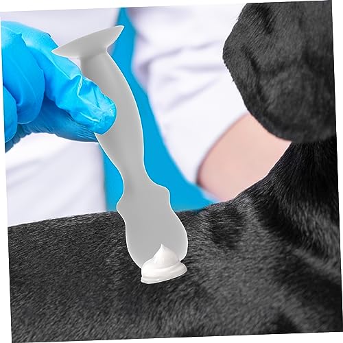 Balacoo Espátula De Silicone Creme Antirrugas Espátula Raspador Para Cães Aplicador De Creme Antirru