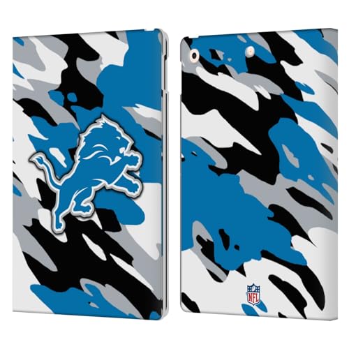 Étui portefeuille NFL Detroit Lions pour iPad 10.2 contre chocs et rayures