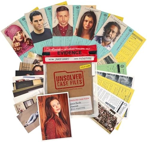 Unsolved Case Files | Banks, Jamie - Cold Case Murder Mystery Game | Can You Solve The Crime?