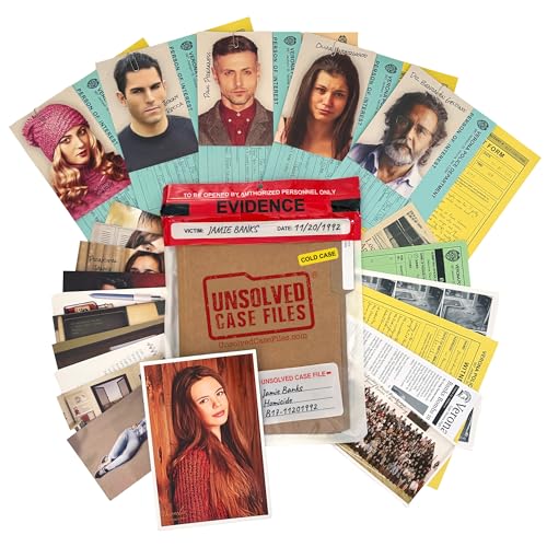 Unsolved Case Files | Banks, Jamie - Cold Case Murder Mystery Game | Can You Solve The Crime? by Unsolved Case Files - Used condition - US$18.11