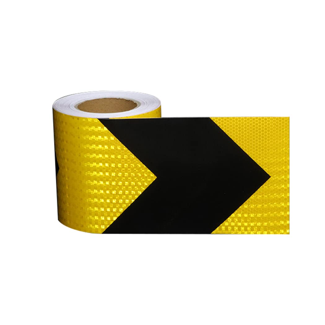 Buy YIDAI Reflective Hazard Warning Tape, 15cm x 3.0m Outdoor Safety