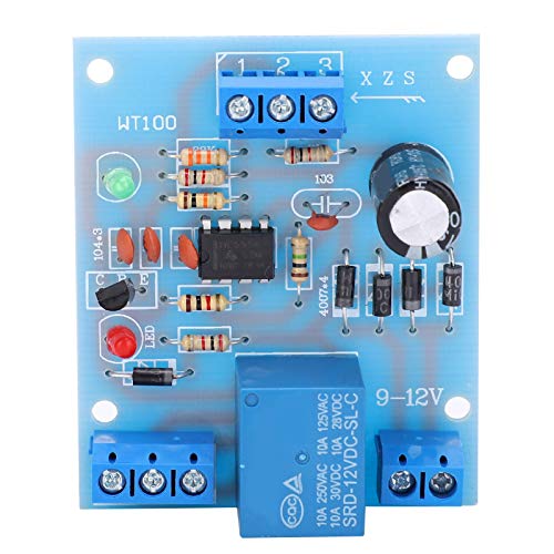 Sunicon 12V Water Level Controller Module, Water Level Detection Sensor Automation Detection Pump Tank Water Level Circuit Board Accessory
