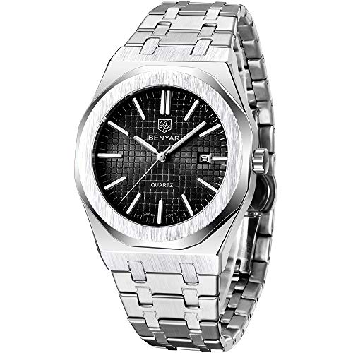 Montre homme acier BENYAR 5156, le cadeau idéal pour lui