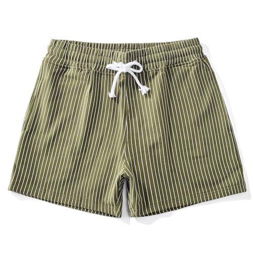 FIROTTII Mens Sweat Workout Shorts 5 Inch Cotton Terry Sweatshort