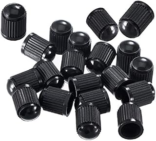 UA Crafts 25 Pack Tyre Valve Dust Covers - Plastic Tire Caps