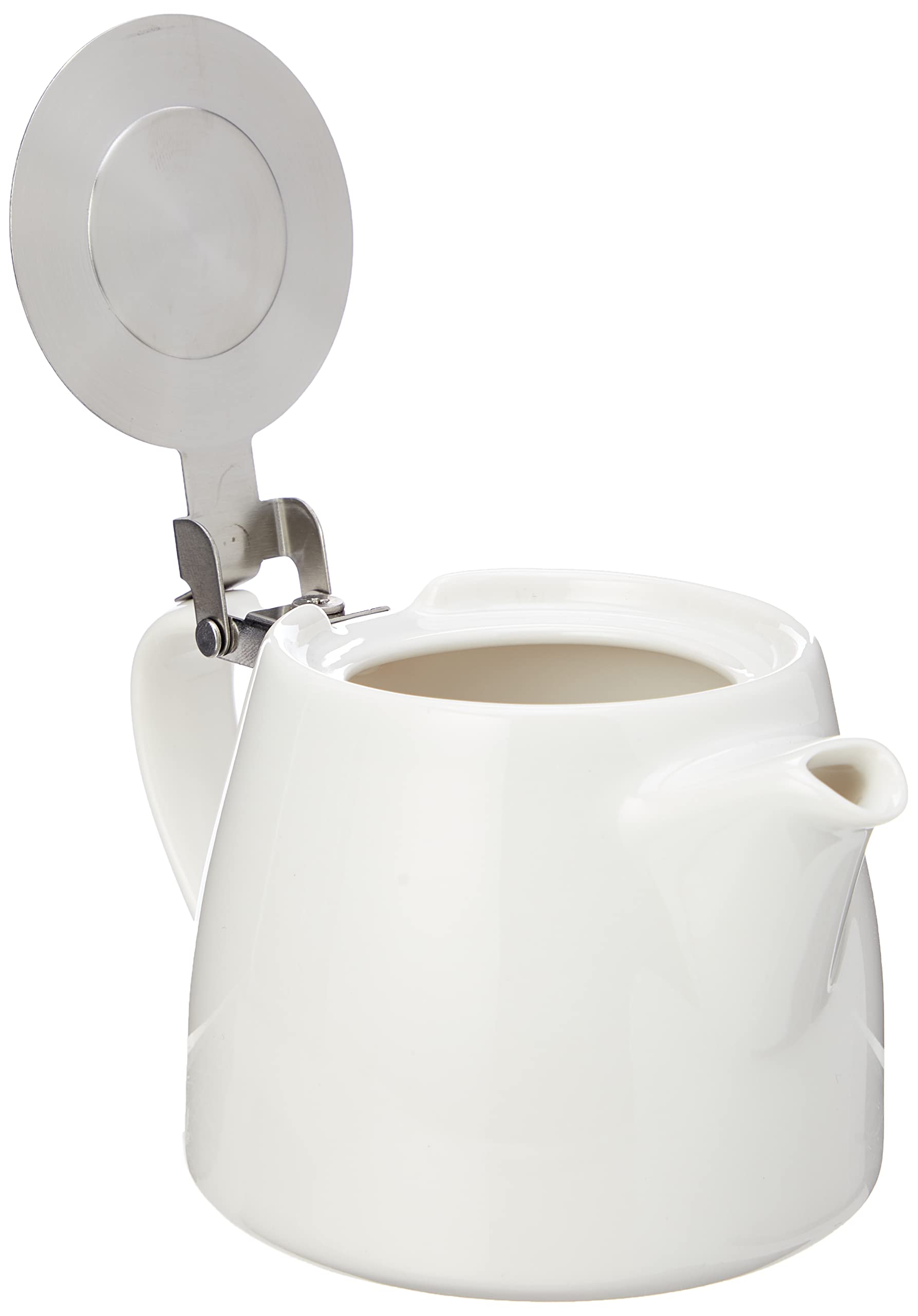 Tea People - Forlife FST-400-WHT Tetera Stump 400 ml, color blanco, cerámica