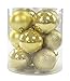 Produktbild Decoline Weihnachtskugeln Ø 7cm Set 12 Stück Gold
