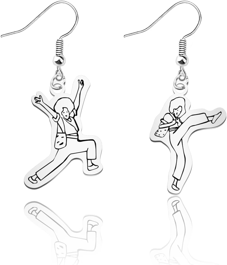 OKEYCH TV Show Inspired Gift Earrings I'm 50 Jewelry TV Show Merch