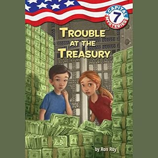 Capital Mysteries #7: Trouble at the Treasury Audiolibro Por Ron Roy arte de portada