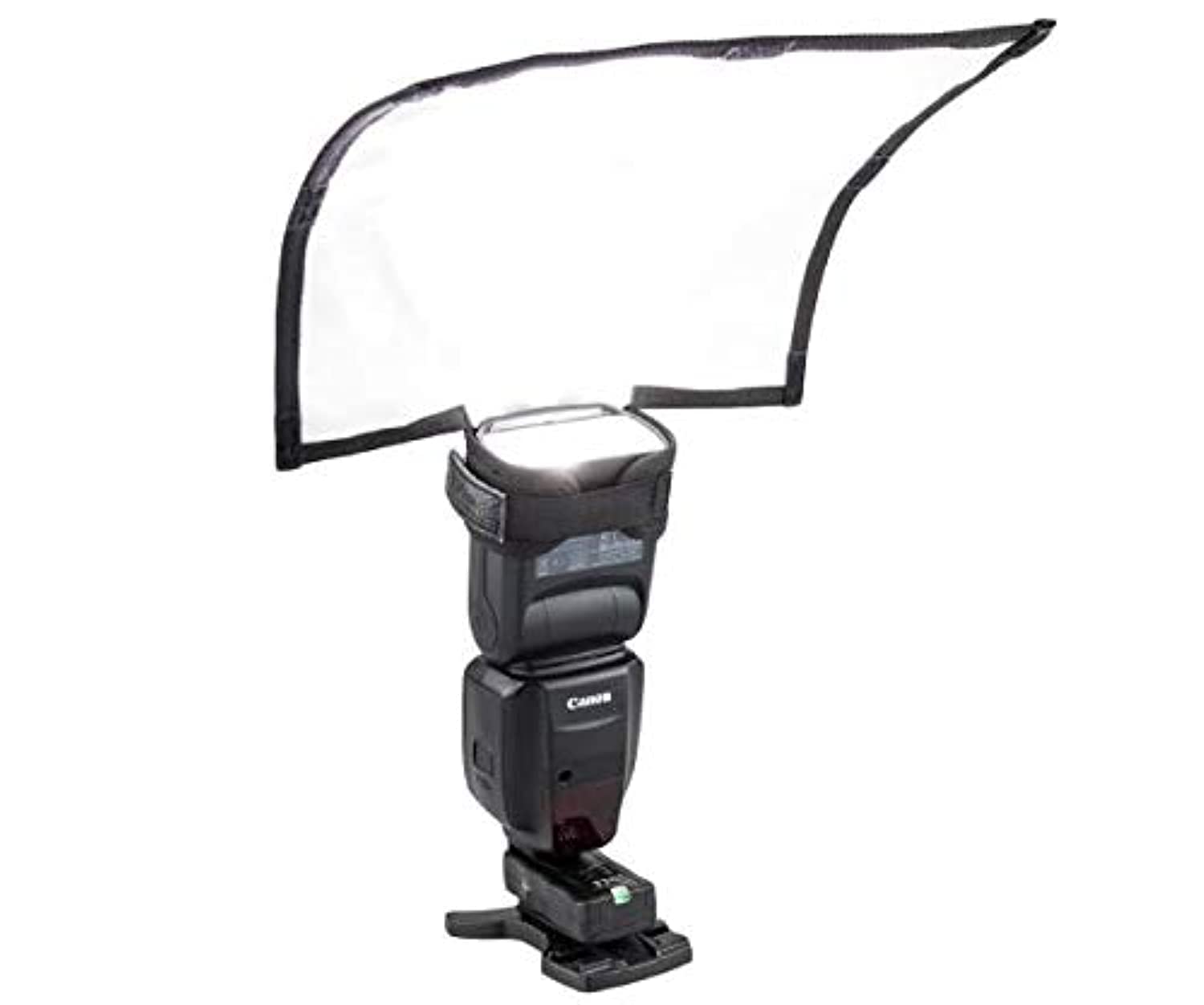 eWINNER Universal Foldable Speedlight Reflector Snoot Sealed Flash Softbox Diffuser Bender - KB-23