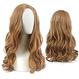 【Bequem zu Tragen】Die Länge der Perücke beträgt ca. 60 cm, mit verstellbarem Schnallennetz und geringem Gewicht. Macht Sie sehr wohl fühlen, wenn Sie diese lange und weiche Perücke tragen. Passt den meisten Cosplayern.