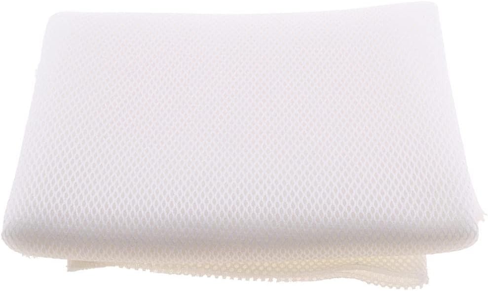 Stereo Speaker Grill Mesh Fabric Cloth, Repair Replacement 140 x 50cm Dust Proof DIY Part,White : Electronics