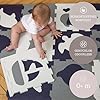 Hakuna Matte - Tapete de Juegos de Espuma para bebés y niños - 12 losetas de Espuma EVA con temática oceánica en Caja de cartón reciclable - Tapete de Rompecabezas 20% más Grueso y Suave 100% Seguro #4
