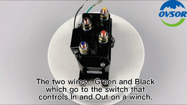 Winch Solenoid Relay Contactor 12V 250A Rocker Switch Thumb 1500-5000lbs Winch With 6 Protecting Caps | Fit For ATV UTV Boat 4x4 Vehicles | Winch - View #6