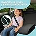 HiTS4Kids Kindersitz fürs Auto (Grau) – Praktisch, komfortabel und sicher – Geprüfte Sicherheit nach Kindersitznorm R129 – Kindersitz 135-150cm – kompakt und unkompliziert