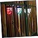 Gadpiparty 4 Pack Retro Solar Led Wall Lights Waterproof Yard Outdoor Lighting Tool Solar Power Lamp for Daily Use Easy Installation Durable for Garden Pathway