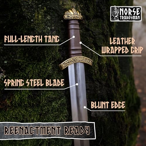 Image of Norse Tradesman Spring Steel Viking Sword