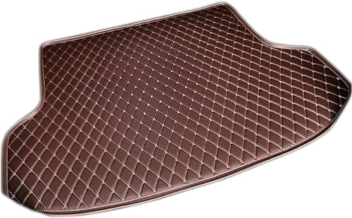 Tapis de coffre pour Jaguar XJL 2010-2018 sur mesure marron