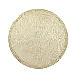  tocadosyabalorios Base Circular 14/15 cm Sinamay, 000-Natural, Sinamay