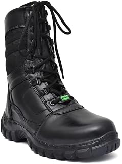 Marcino Premium Genuine Leather Army Boots for Men | Heavy-Duty Combat Shoes | Waterproof, Anti-Slip Sole | for Military, ... Price In India