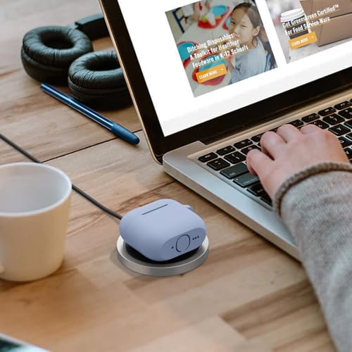 Image of Tobfit Case for AirPods 4 Case Cover 2024 with Lanyard & Keychain, Soft Silicone Protective Case for Apple AirPods 4th Generation, Full Protection, Support Wireless Charging, Denim Blue