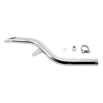 masa君　sr400 ドラッグマフラー　ステンレス製 トルクコーンドラッグパイプマフラー SR400/500 / 2％er